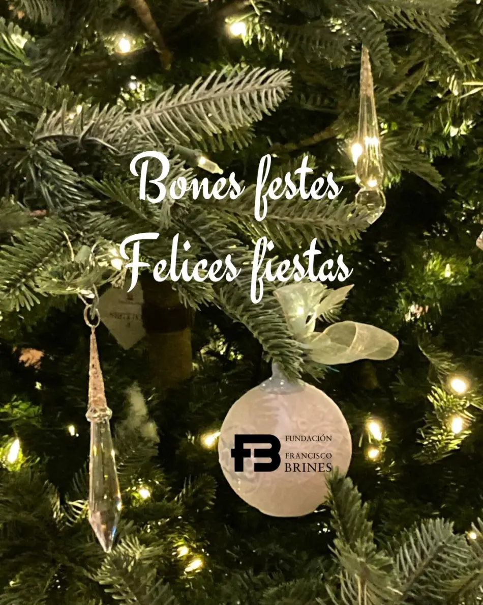 Felices Fiestas y Buen año 2026!!! Fundación Francisco Brines