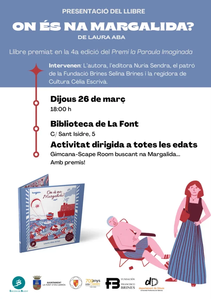 Cartel Presentación-libro "On és Na_margalida"