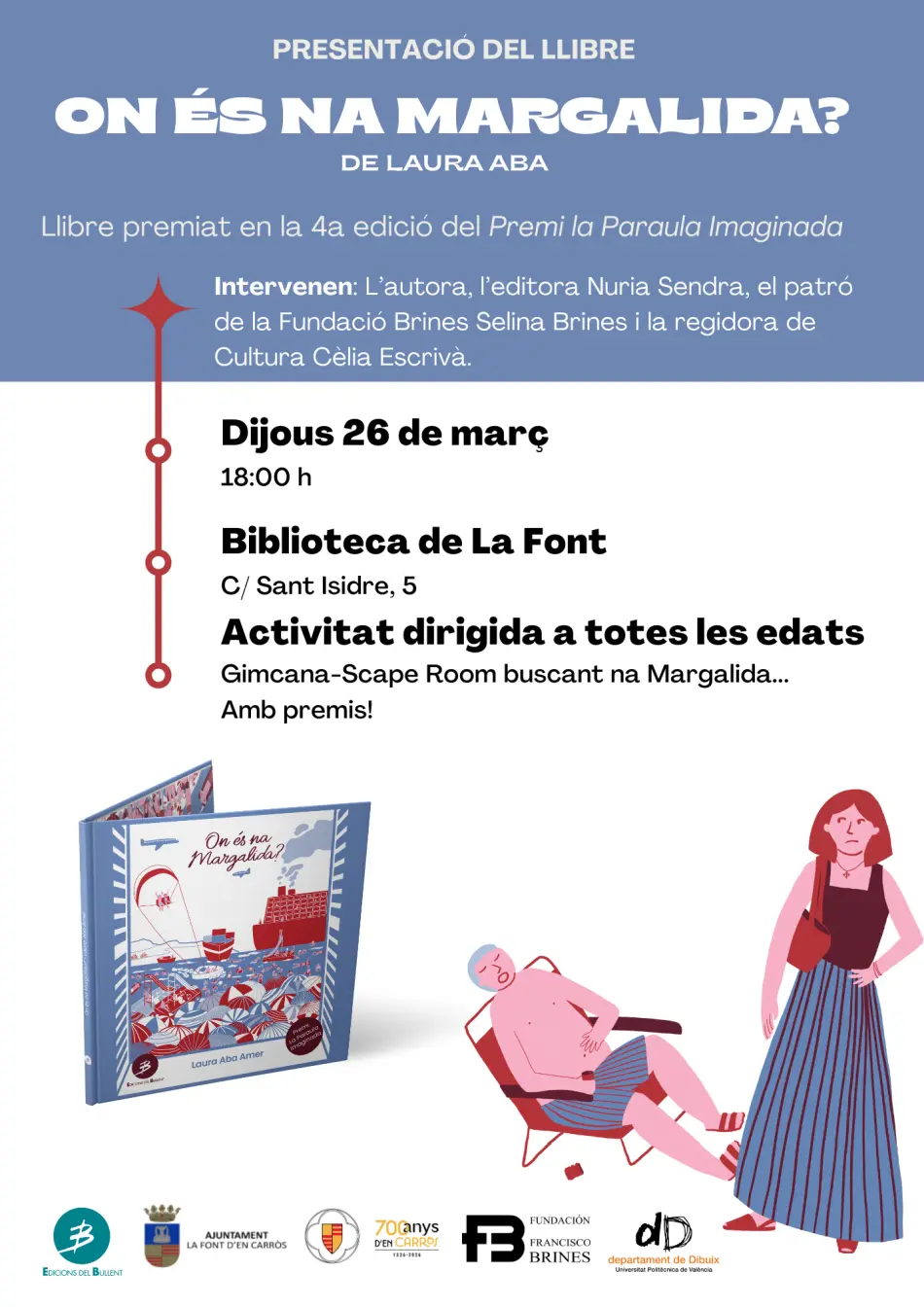 Cartel Presentación-libro "On és Na_margalida"