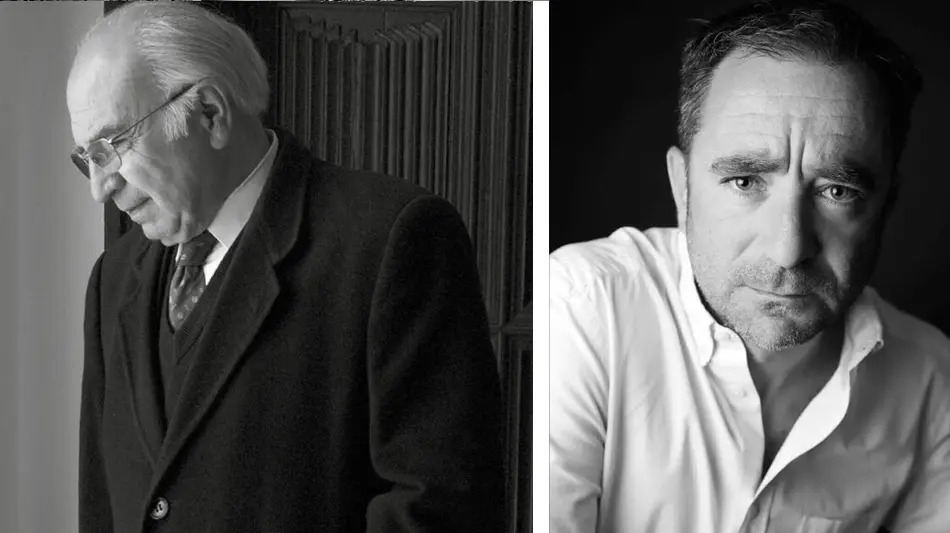 Francisco Brines y Álvaro García Hernández